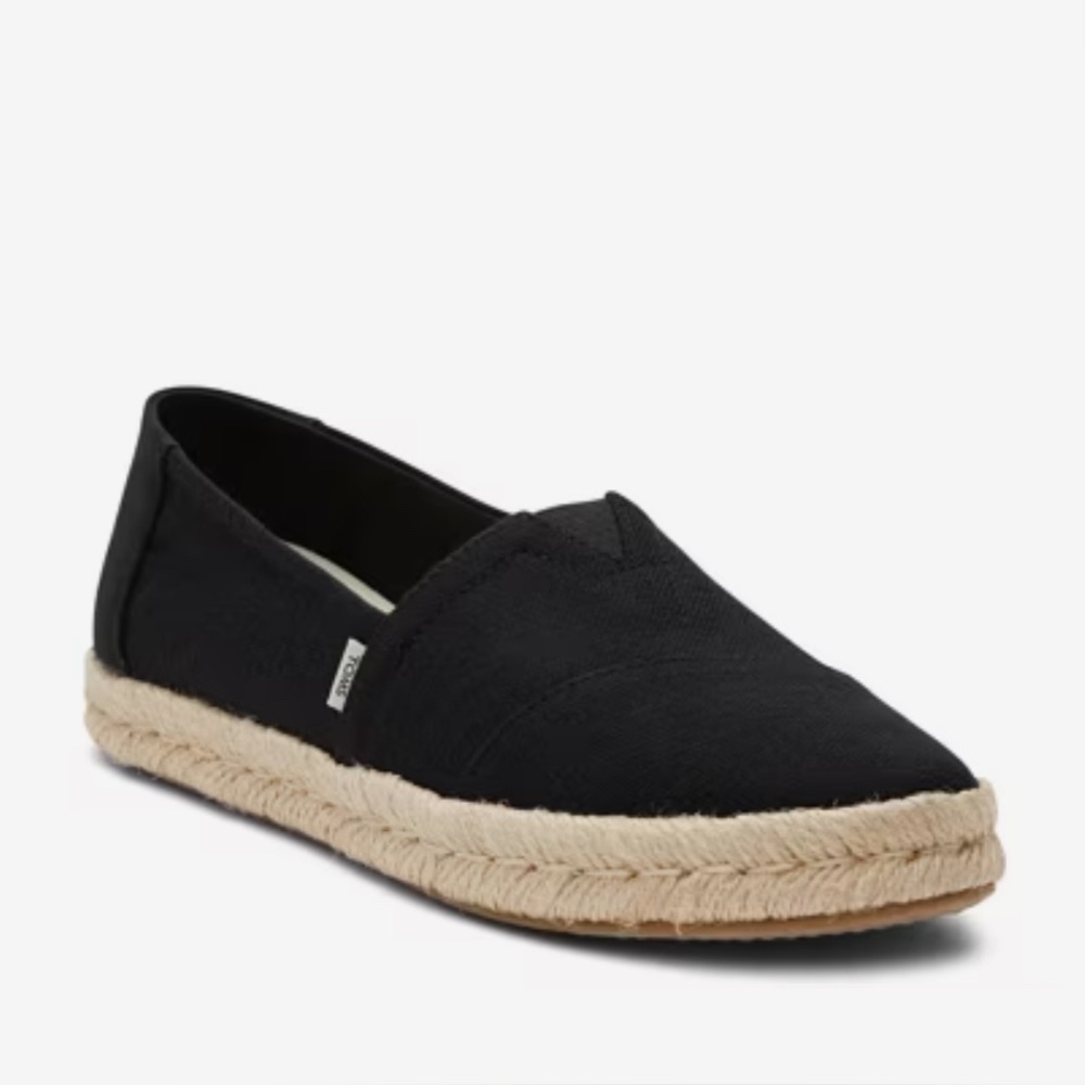 Tom’s Alpargata Rope 2.0 shoes in black